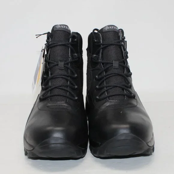 Bates Delta 6 Gore-Tex NWT Mens 14 Black Leather Superwork Side Zip Boots E02905 - Picture 3 of 12